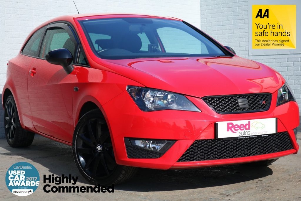 2014 64 SEAT IBIZA 1.2 TSI FR BLACK 3d 104 BHP