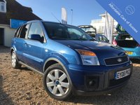 USED 2008 08 FORD FUSION 1.6 FUSION PLUS 5d AUTO 100 BHP Low Mileage Petrol Automatic in metallic blue