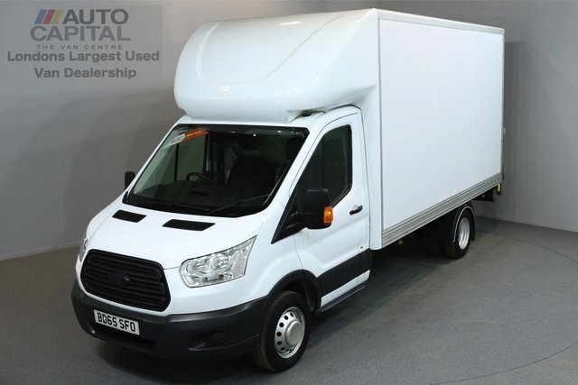 2015 65 FORD TRANSIT 2.2 350 124 BHP LWB REAR TAIL LIFT FITTED LUTON VAN