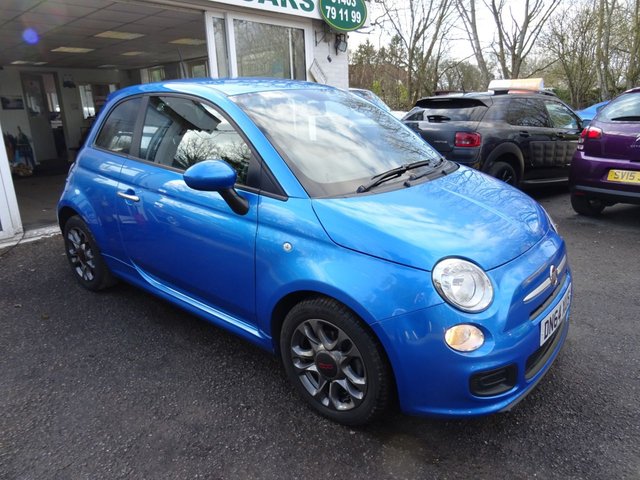 2014 64 Fiat 500 0.9 TWINAIR S (SPORT) 3d 105 BHP