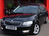 USED 2016 16 SKODA OCTAVIA ESTATE 1.6 TDI SE BUSINESS GREENLINE III 5d 110 S/S UPGRADE BLACK MOULDINGS, SAT NAV, DAB RADIO, BLUETOOTH PHONE & MUSIC STREAMING, PARK ASSIST WITH AUTOMATIC STEERING, FRONT & REAR PARKING SENSORS WITH DISPLAY (PARK PILOT), CRUISE CONTROL, AUX & USB INPUTS, LEATHER MULTIFUNCTION STEERING WHEEL, DRIVING MODE SELECTION, CD HIFI WITH 2x SD CARD READERS, DUAL CLIMATE AIR CON, 1 OWNER FROM NEW, SERVICE HISTORY, BALANCE OF SKODA WARRANTY, &pound;0 ROAD TAX (90 G/KM)