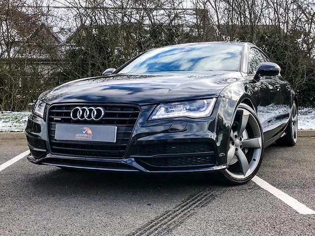 2014 14 Audi A7 3.0 TDI QUATTRO S LINE BiTDi BLACK EDITION 5d AUTO 313 BHP