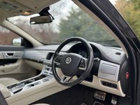 USED 2012 62 JAGUAR XF 3.0 D V6 S PORTFOLIO 4d AUTO 275 BHP Ivory Leather Kalminos Alloys