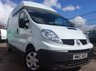 USED 2014 63 RENAULT TRAFIC LWB 2.0 LH29 DCI H/R 115 BHP 1 OWNER FSH NEW MOT SAT NAV FREE 6 MONTHS AA WARRANTY RECOVERY AND ASSIST REAR PARKING SENSORS ELECTRIC WINDOWS AND MIRRORS BLUETOOTH 6 SPEED SPARE KEY SATELLITE NAVIGATION