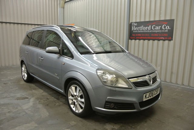 2006 06 Vauxhall Zafira 1.9 DESIGN CDTI 5d 150 BHP