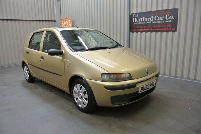 2002 52 Fiat Punto 1.2 DYNAMIC SPEEDGEAR 16V 5d AUTO 80 BHP