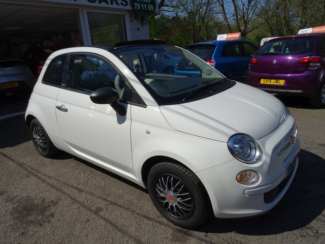 2014 64 Fiat 500 1.2 CONVERTIBLE POP 3d 69 BHP