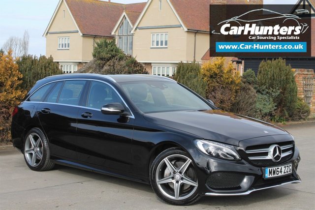 2015 64 MERCEDES-BENZ C CLASS 2.1 C220 BLUETEC AMG LINE 5d AUTO 170 BHP