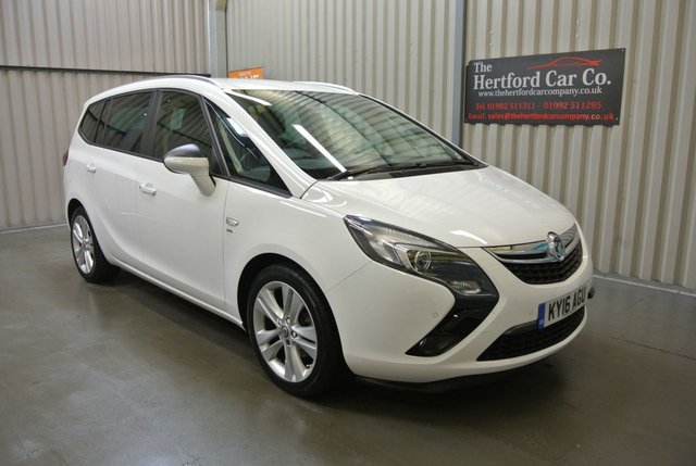 2016 16 Vauxhall Zafira Tourer 1.4 SRI 5d 138 BHP