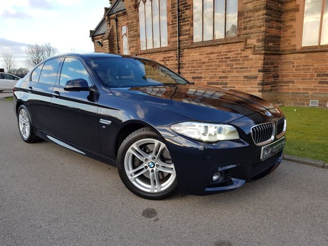 2013 63 BMW 5 Series 3.0 530D M SPORT 4d AUTO 255 BHP