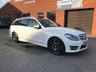 USED 2012 62 MERCEDES-BENZ C CLASS 2.1 C250 CDI BLUEEFFICIENCY AMG SPORT PLUS 5d AUTO 202 BHP Twin electric sunroof : Bluetooth : Satellite Navigation : Part leather upholstery : Electrically adjustable driver + passenger seats : Paddleshift controls : Remotely operated tailgate : Front + rear parking sensors : Comprehensive service history