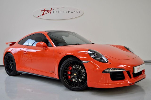 2015 65 Porsche 911 3.8 CARRERA GTS PDK 2d AUTO 430 BHP AERO KIT CUP LAVA ORANGE