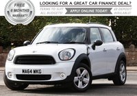 USED 2014 64 MINI COUNTRYMAN 1.6 ONE 5d 98 BHP +++ FREE 6 months Autoguard Warranty included in screen price +++
