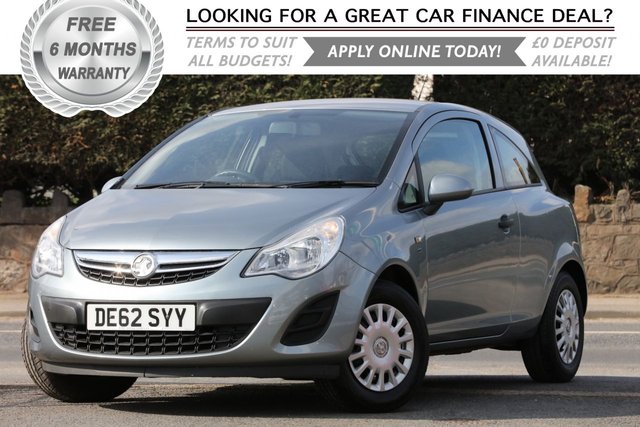 2012 62 Vauxhall Corsa 1.0 S ECOFLEX 3d 64 BHP