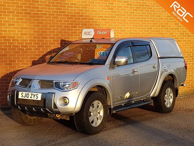 2010 10 Mitsubishi L200 2.5 RAGING BULL 4WD LWB SHR D/C  AUTO 135 BHP -- NO VAT --