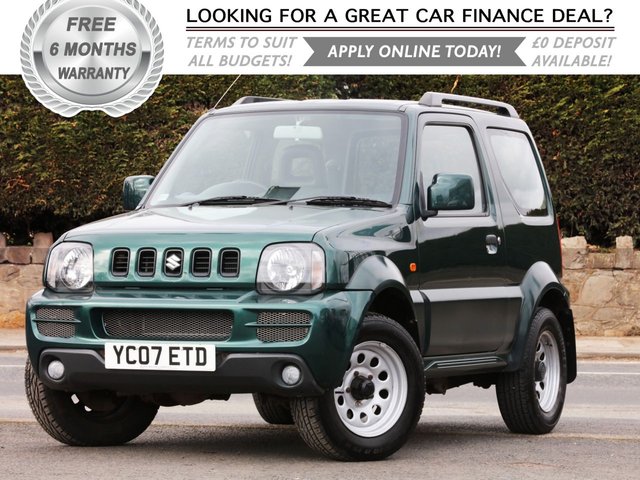 2007 07 Suzuki Jimny 1.3 JLX 3d 83 BHP