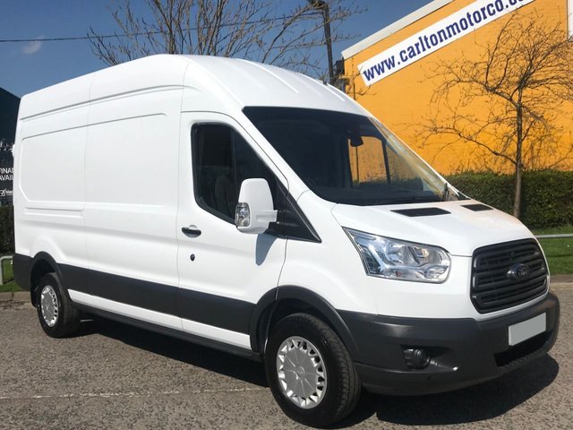 2015 65 Ford Transit 2.2 350 TREND L3 H3 [ NO VAT TO PAY ] HIGH ROOF VAN RWD DELIVERY T,B,A