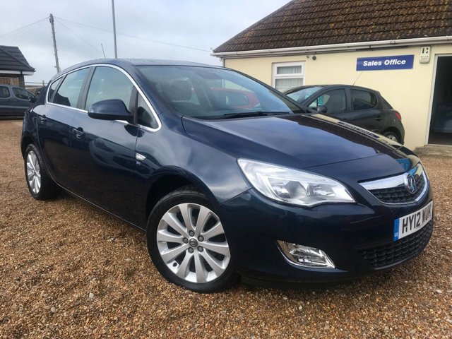 2012 12 Vauxhall Astra 1.4 SE 5d 138 BHP