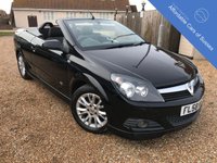 USED 2008 58 VAUXHALL ASTRA 1.8 TWIN TOP SPORT 3d 140 BHP Low Mileage hard top convertible with sensors