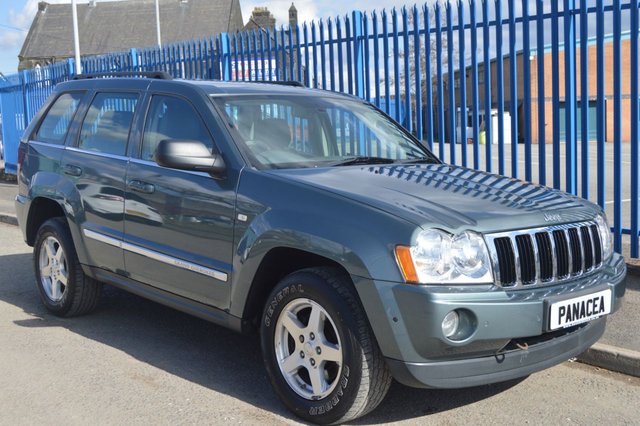 2006 56 Jeep Grand Cherokee 3.0 V6 CRD LIMITED 5d AUTO 215 BHP