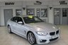 USED 2016 16 BMW 4 SERIES 3.0 430D M SPORT GRAN COUPE 4d AUTO 255 BHP FULL BLACK LEATHER SEATS + FULL BMW SERVICE HISTORY + PRO SAT NAV + XENON HEADLIGHTS + 19 INCH ALLOYS + HEATED FRONT SEATS + PARKING SENSORS + DAB RADIO