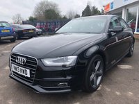 USED 2013 13 AUDI A4 2.0 TDI S LINE 4d 174 BHP **MUST BE VIEWED**