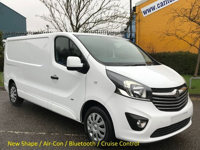 2015 15 Vauxhall Vivaro 1.6 2900 L2H1 CDTI SPORTIVE 120 LWB Bi Turbo-ECO Ex Lease 