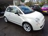 USED 2013 62 FIAT 500 1.2 Convertible ROMA 3d 69 BHP 