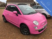 USED 2010 10 FIAT 500 1.2 C POP 3d 69 BHP Over &pound;1000 of factory fitted options