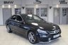 USED 2015 64 MERCEDES-BENZ C CLASS 2.1 C220 BLUETEC AMG LINE 4d 170 BHP FULL MERCEDES BENZ SERVICE HISTORY + FULL BLACK LEATHER SEATS + COMAND SAT NAV + REVERSE CAMERA + BLUETOOTH + DAB RADIO + HEATED FRONT SEATS + £20 ROAD TAX + 18 INCH ALLOYS + CRUISE CONTROL