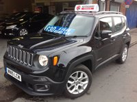 USED 2015 15 JEEP RENEGADE 1.6 M-JET LONGITUDE 5d  **   SATNAV  **