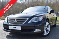 USED 2006 56 LEXUS LS 4.6 460 SE-L 4d AUTO 376 BHP FULL SERVICE HISTORY! STUNNING EXAMPLE WITH HUGE SPEC! LOW MILES! SAT NAV! CRUISE! HEATED SEATS! LEATHER INTERIOR! ELECTRIC REAR SEATS! DUAL CLIMATE CONTROL! THE LIST GOES ON!