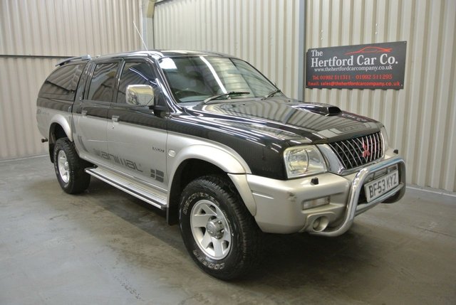 2003 53 Mitsubishi L200 2.5 ANIMAL 4LIFE LWB DCB 4WD 1d 114 BHP