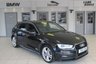 USED 2014 14 AUDI A3 2.0 SPORTBACK TDI S LINE 5d 182 BHP AUDI SERVICE HISTORY + HALF LEATHER SEATS + BLUETOOTH + XENON HEADLIGHTS + 18 INCH ALLOYS + £30 ROAD TAX + DAB RADIO + AIR CONDITIONING