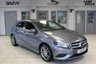 USED 2013 63 MERCEDES-BENZ A CLASS 1.5 A180 CDI BLUEEFFICIENCY SPORT 5d 109 BHP HALF BLACK LEATHER SEATS + FULL SERVICE HISTORY + BLUETOOTH + 18 INCH ALLOYS + £20 ROAD TAX + AIR CONDITIONING + RAIN SENSORS