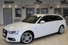 USED 2015 65 AUDI A4 2.0 AVANT TDI S LINE NAV 5d 187 BHP HALF LEATHER SEATS + FULL SERVICE HISTORY + SAT NAV + BLUETOOTH + 18 INCH ALLOYS + LED DAYTIME RUNNING LIGHTS + DAB RADIO + CRUISE CONTROL