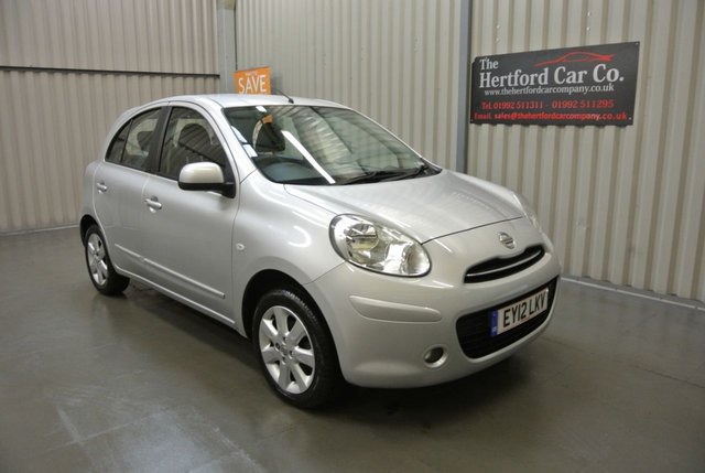 2012 12 Nissan Micra 1.2 ACENTA 5d AUTO 79 BHP