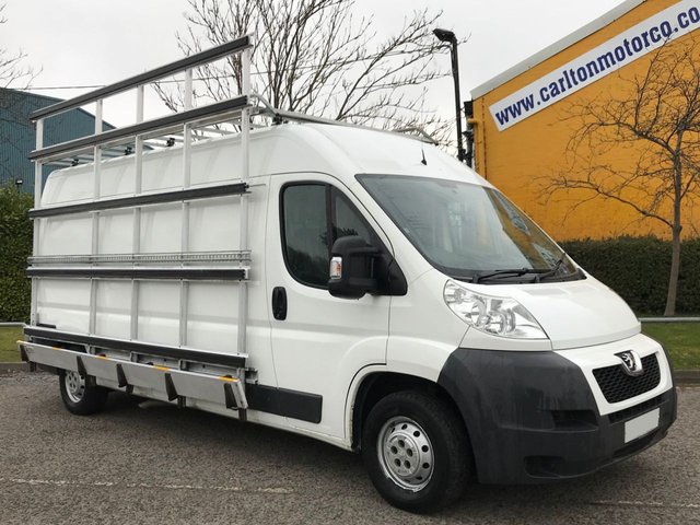 2014 14 Peugeot Boxer 2.2 HDI 335 L3H2 # FRAIL GLASS RACK # PROFESSIONAL 130 Van Free UK Delivery