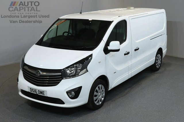 2016 16 VAUXHALL VIVARO 1.6 2900 SPORTIVE 114 BHP L2 H1 LWB LOW ROOF A/C