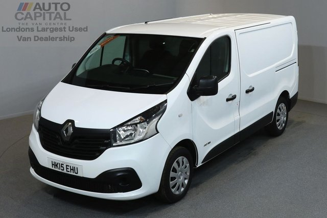 2015 15 RENAULT TRAFIC 1.6 SL29 BUSINESS PLUS 115 BHP SWB LOW ROOF A/C SAT NAV