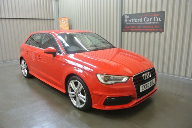 2013 63 Audi A3 1.4 TFSI S LINE 5d 139 BHP