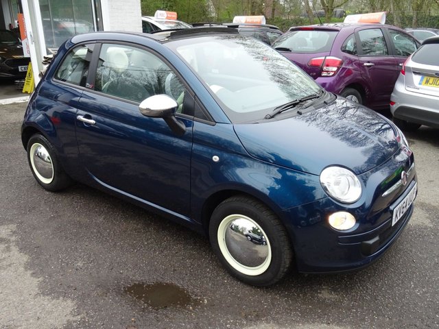 2014 64 Fiat 500 1.2 CONVERTIBLE POP 3d 69 BHP