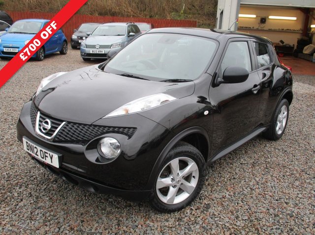 2012 12 NISSAN JUKE 1.5 VISIA DCI 5d 110 BHP