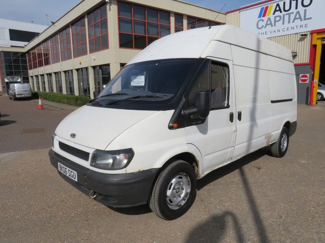 2006 06 FORD TRANSIT 2.4 350 115 BHP L1 H1 LWB HIGH ROOF NO VAT