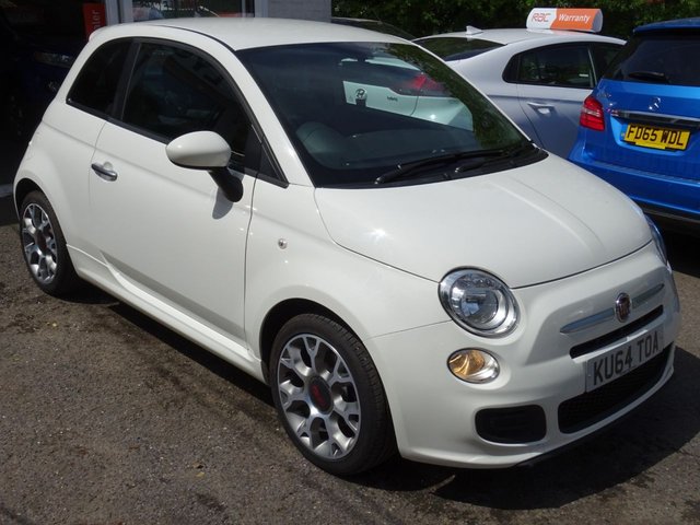 2014 64 Fiat 500 0.9 TWINAIR S (SPORT) 3d 85 BHP