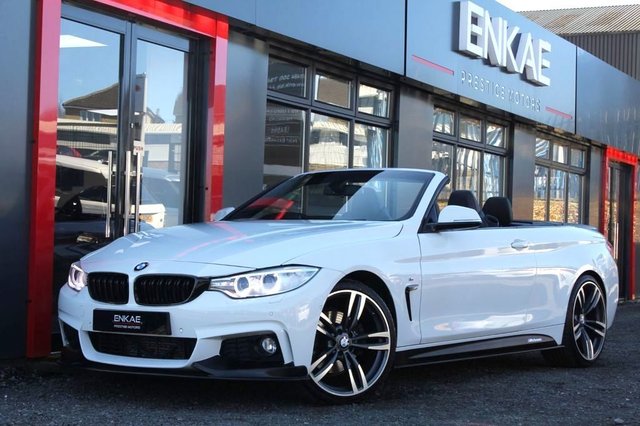 2016 16 BMW 4 Series 3.0 430D M SPORT 2d AUTO 255 BHP CONVERTIBLE