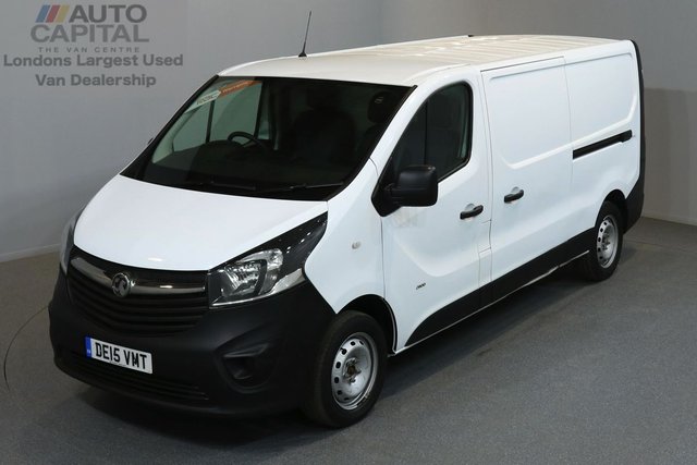 2015 15 VAUXHALL VIVARO 1.6 2900 CDTI 114 BHP LWB LOW ROOF