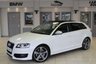 USED 2011 11 AUDI S3 2.0 SPORTBACK TFSI QUATTRO BLACK EDITION 5d 261 BHP FULL BLACK LEATHER SEATS + FULL SERVICE HISTORY + SAT NAV + PANORAMIC SUNROOF + BLUETOOTH + HEATED FRONT SEATS + XENON HEADLIGHTS + 18 INCH ALLOYS