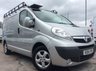 USED 2014 14 VAUXHALL VIVARO SWB 2.0 2700 CDTI SPORTIVE 113 BHP 1 OWNER FSH NEW MOT FREE 6 MONTH AA WARRANTY WITH RECOVERY AND ASSIST NEW MOT ROOF RACK WITH LADDER ELECTRIC WINDOWS AND MIRRORS BLUETOOTH 6 SPEED AIR CONDITIONING REAR PARKING SENSORS SECURITY LOCKS FRONT FOG LIGHTS SPARE KEYS