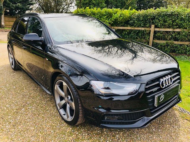 2014 64 Audi A4 2.0 AVANT TDI QUATTRO S LINE BLACK EDITION 5d 174 BHP